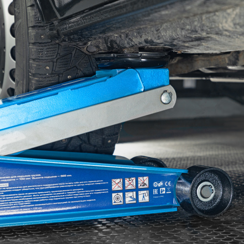 Домкрат гидравлический подкатной, быстрый подъем, 3.5т, Low Profile Quick, 100-565 мм, профессиональный Stels по ценам производителя в Санкт-Петербурге с доставкой по всей России
