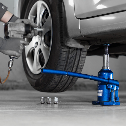 Домкрат гидравлический бутылочный телескопический, 4 т, H подъема 170-420 мм Stels по ценам производителя в Санкт-Петербурге с доставкой по всей России