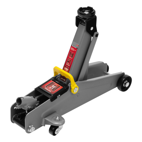 Домкрат гидравлический подкатной, 2 т, высота подъема 135-385 мм, в пластиковый кейсе Matrix по ценам производителя в Санкт-Петербурге с доставкой по всей России