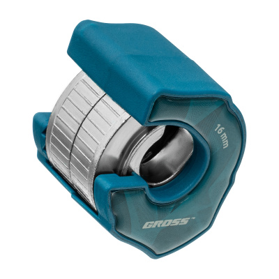 Труборез ладонный "Piranha", 16 мм, 1/2, автоматическая регулировка зажима трубы, трещотка с храповым механизмом, отверстие 1/4 Gross купить в Москве с доставкой по всей России | ProtosMarket.ru