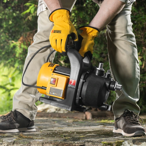 Садовый поверхностный насос GPL600, 600 Вт, 3000 л/ч, подъем 35 м, пластик Denzel по ценам производителя в Санкт-Петербурге с доставкой по всей России