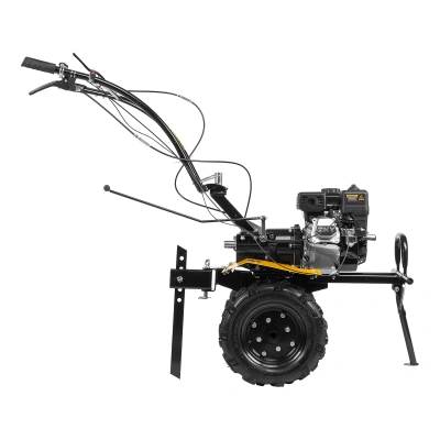 Мотоблок DPT-270X, 7 л.с., диск.сцеп, шир 90 см, глуб 35 см,фрез 3х4,ВОМ,скор 2В/1Н,кол 8" Denzel по ценам производителя в Санкт-Петербурге с доставкой по всей России