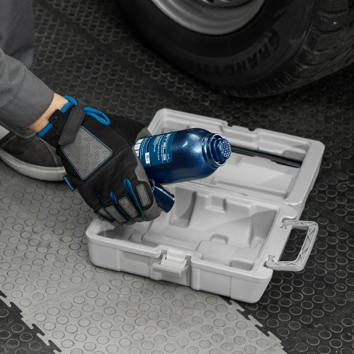 Домкрат гидравлический бутылочный, 5 т, h подъема 207-404 мм, в пластиковом кейсе Stels по ценам производителя в Санкт-Петербурге с доставкой по всей России