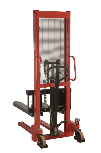 Штабелер гидравлический 1,5 т 1,6 м TOR CTY-E с раздвижными вилами по ценам производителя в Санкт-Петербурге с доставкой по всей России