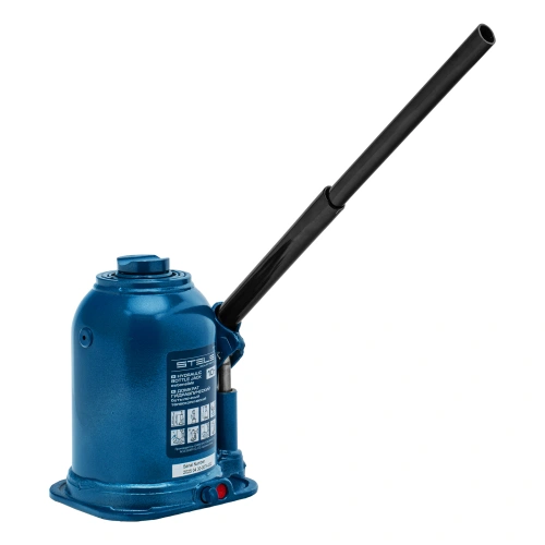 Домкрат гидравлический бутылочный телескопический, 10 т, подъем 180-430 мм Stels по ценам производителя в Санкт-Петербурге с доставкой по всей России