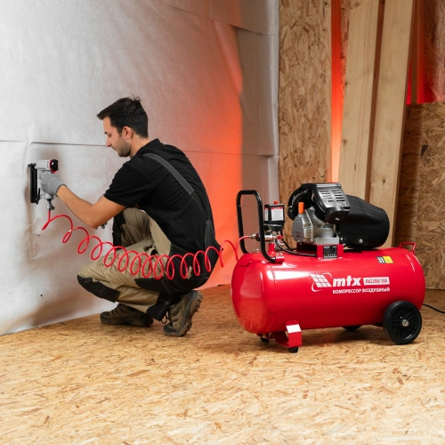 Степлер пневматический для прямоугольных скоб от 10 до 22 мм Matrix купить в Москве с доставкой по всей России | ProtosMarket.ru