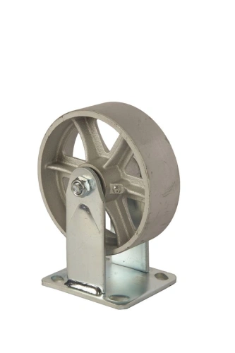 Колесо большегрузное неповоротное FCS 63 150 мм чугунное (F) по ценам производителя в Санкт-Петербурге с доставкой по всей России