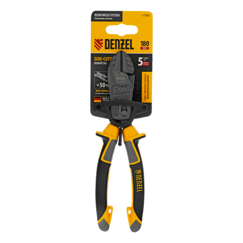 Бокорезы 180 мм, усиленные, трехкомпонентные рукоятки Denzel купить в Москве с доставкой по всей России | ProtosMarket.ru