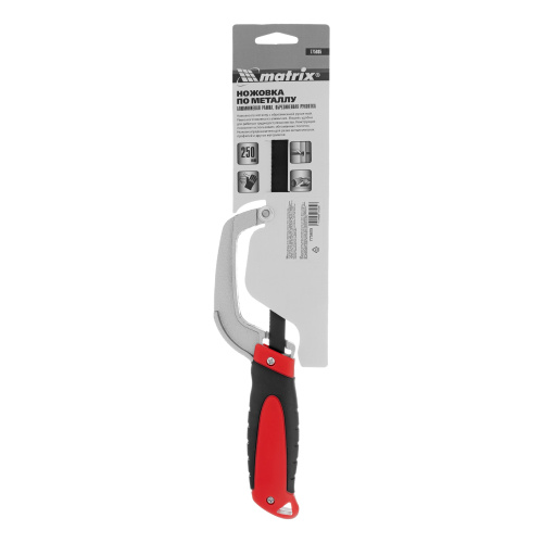 Ножовка по металлу, 250 мм, обрезиненная рукоятка Matrix купить в Москве с доставкой по всей России | ProtosMarket.ru