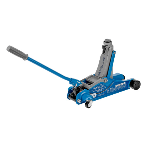 Домкрат гидравлический подкатной, поворотная рукоятка, 2 т, Low Profile, 100-350 мм Stels по ценам производителя в Санкт-Петербурге с доставкой по всей России