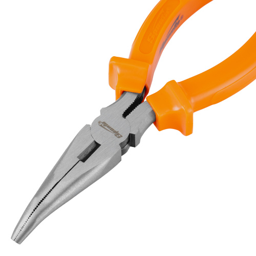 Длинногубцы изогнутые Classic, 160 мм, шлифованные, пластмассовые рукоятки Sparta купить в Москве с доставкой по всей России | ProtosMarket.ru