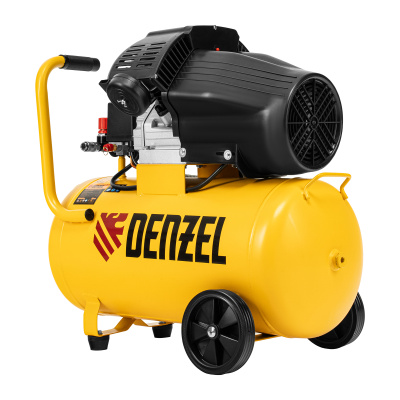 Компрессор воздушный прям. привод DCV1800/50, 1,8 кВт, 50 литров, 320 л/мин Denzel по ценам производителя в Санкт-Петербурге с доставкой по всей России