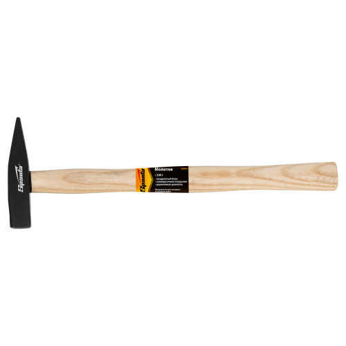 Молоток слесарный, 200 г, квадратный боек, деревянная рукоятка Sparta купить в Москве с доставкой по всей России | ProtosMarket.ru