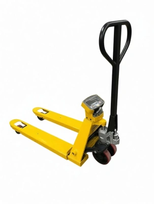 Тележка гидравлическая с весами поворотный дисплей 2500 кг 1150 мм полиуретановые колеса TOR AC-CW по ценам производителя в Санкт-Петербурге с доставкой по всей России