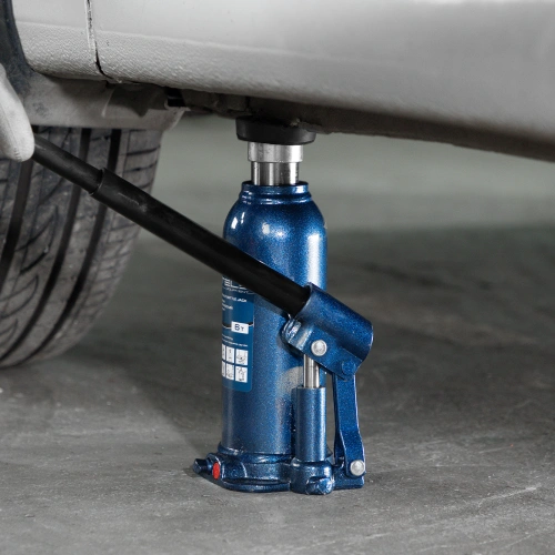 Домкрат гидравлический бутылочный, 6 т, h подъема 207-404 мм, в пластиковом кейсе Stels по ценам производителя в Санкт-Петербурге с доставкой по всей России