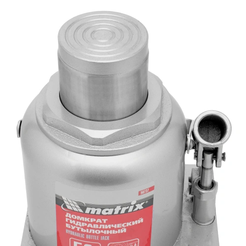 Домкрат гидравлический бутылочный, 50 т, высота подъема 240-370 мм Matrix по ценам производителя в Санкт-Петербурге с доставкой по всей России
