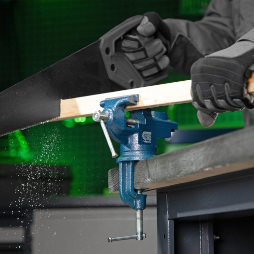 Тиски слесарные, настольные, поворотные, ширина рабочих губок 65 мм, наковальня Сибртех купить в Москве с доставкой по всей России | ProtosMarket.ru