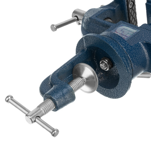 Тиски слесарные, настольные, поворотные, ширина рабочих губок 50 мм, наковальня Сибртех по ценам производителя в Санкт-Петербурге с доставкой по всей России