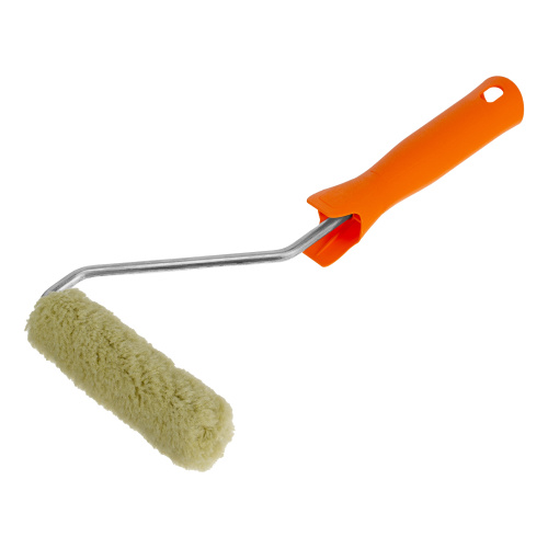 Мини-валик в сборе "Фасадные работы", 110 мм, ворс 12 мм, D 16 мм, D ручки 6 мм, полиакрил, полиэстер Сибртех купить в Москве с доставкой по всей России | ProtosMarket.ru