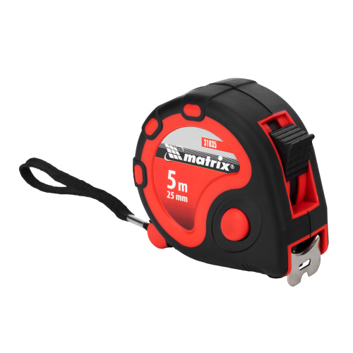 Рулетка Status 3 fixations,5 м х 25 мм,двухкомпонентный корпус,3 фиксации ленты Matrix по ценам производителя в Санкт-Петербурге с доставкой по всей России