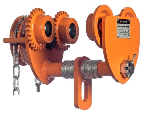 Тележка для тали приводная  10 т х 6 м СибТаль по ценам производителя в Санкт-Петербурге с доставкой по всей России