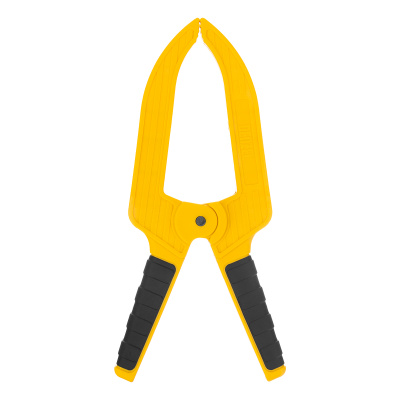 Струбцина клещеобразная, удлиненная 75 х 110 мм двухкомпонентные рукоятки Denzel по ценам производителя в Санкт-Петербурге с доставкой по всей России