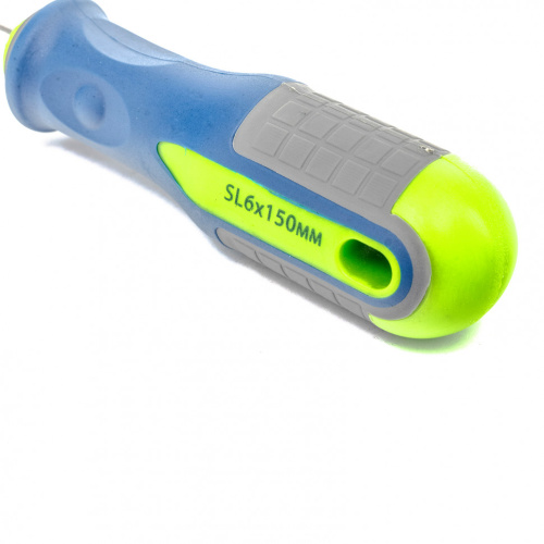 Отвертка, SL6 х 150 мм, CrV, трехкомпонентная рукоятка Сибртех купить в Москве с доставкой по всей России | ProtosMarket.ru