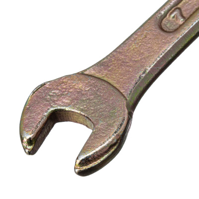 Ключ рожковый, 6 х 7 мм, желтый цинк Сибртех купить в Москве с доставкой по всей России | ProtosMarket.ru