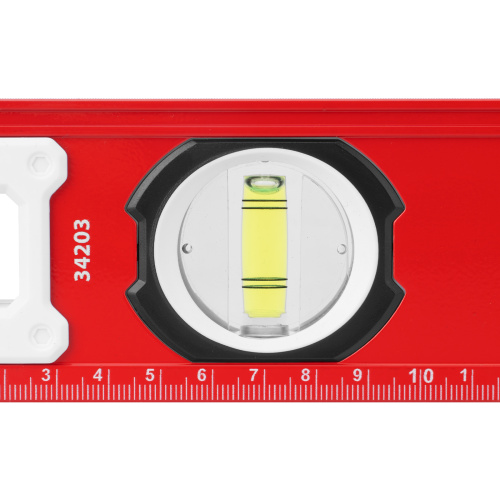 Уровень алюминиевый, фрезерованный, 3 глазка, рукоятки, 1000 мм Matrix купить в Москве с доставкой по всей России | ProtosMarket.ru