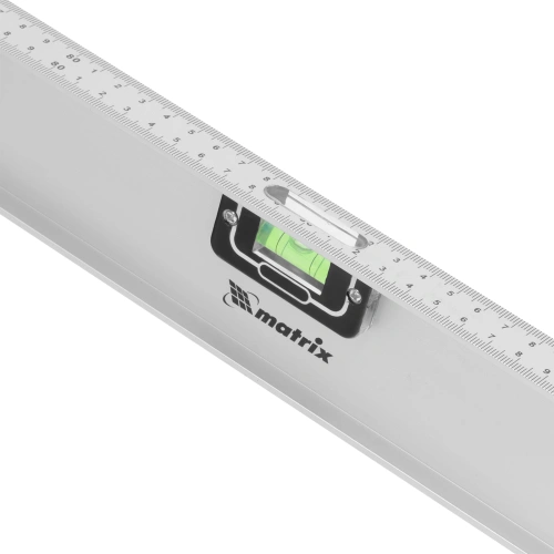 Уровень алюминиевый "Рельс", 1800 мм, 3 глазка (1 поворотный) Matrix по ценам производителя в Санкт-Петербурге с доставкой по всей России