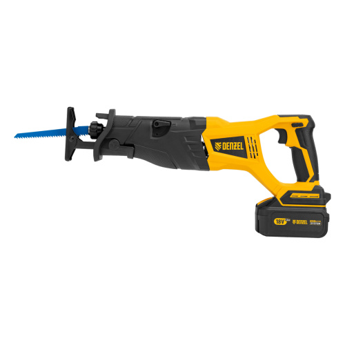 Пила сабельная аккумуляторная бесщет BRC-120,  18В Li-Ion Denzel купить в Москве с доставкой по всей России | ProtosMarket.ru