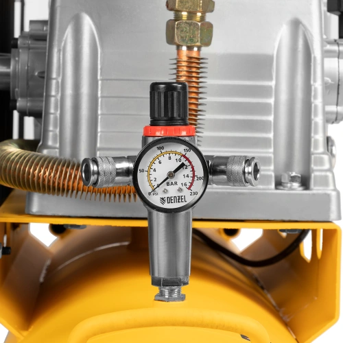 Компрессор воздушный, ременный привод BCI4000-T/100, 4.0 кВт, 100 литров, 690 л/мин Denzel купить в Москве с доставкой по всей России | ProtosMarket.ru