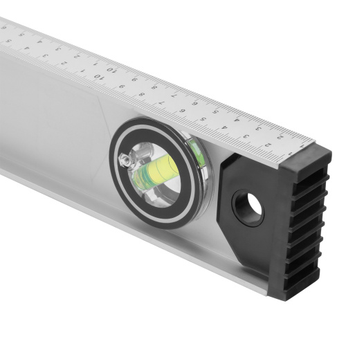 Уровень алюминиевый "Рельс", 1800 мм, 3 глазка (1 поворотный) Matrix по ценам производителя в Санкт-Петербурге с доставкой по всей России