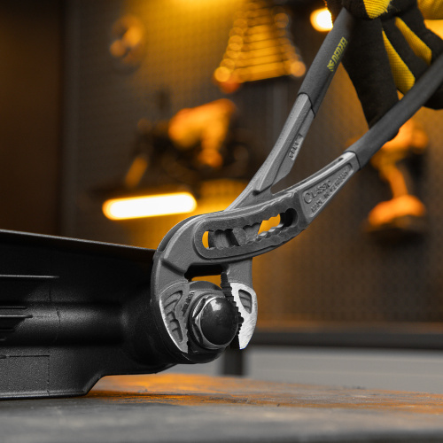 Клещи переставные, обливные рукоятки, 300 мм Denzel купить в Москве с доставкой по всей России | ProtosMarket.ru