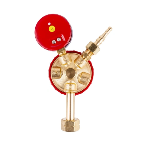 Редуктор FoxWeld  БПО-5-СВ-М (пропановый, 1 манометр, пр-во FoxWeld/КНР) по ценам производителя в Санкт-Петербурге с доставкой по всей России