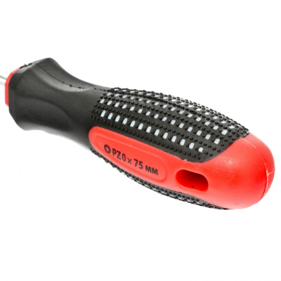 Отвертка Fusion, PZ0 x 75 мм, CrV, трехкомпонентная рукоятка "Anti slip" Matrix купить в Москве с доставкой по всей России | ProtosMarket.ru