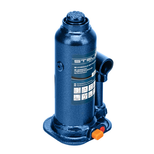 Домкрат гидравлический бутылочный, 3 т, h подъема 188-363 мм, в пластиковом кейсе Stels по ценам производителя в Санкт-Петербурге с доставкой по всей России