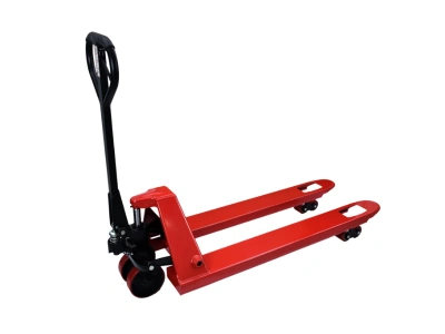 Тележка гидравлическая 2500 кг 1150 мм резиновые колеса TOR AC (серия DR)