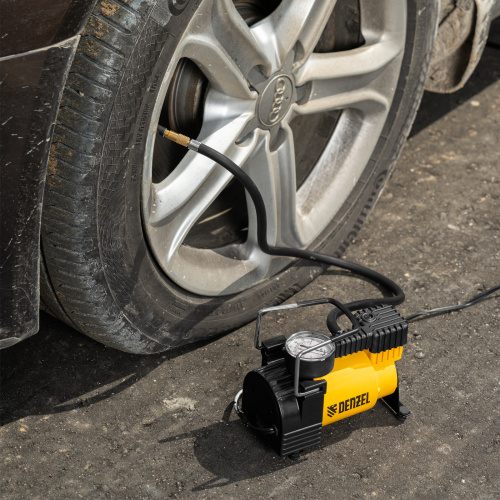 Компрессор автомобильный DС-20,12 В, 7 атм, 35 л/мин Denzel купить в Москве с доставкой по всей России | ProtosMarket.ru