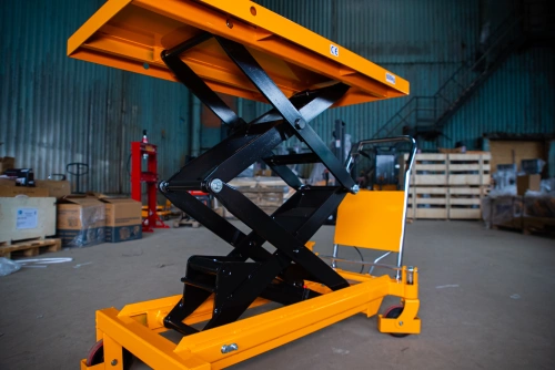 Стол подъемный передвижной 800 кг 475-1500 мм (1220х610 мм) XILIN SPS800 по ценам производителя в Санкт-Петербурге с доставкой по всей России