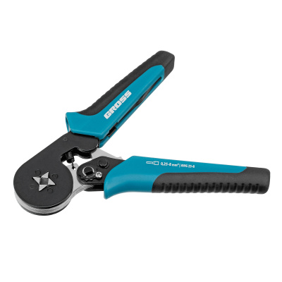 Клещи (пресс-клещи) для обжима наконечников электропроводов с сечением 0.25-8 мм2 Gross купить в Москве с доставкой по всей России | ProtosMarket.ru