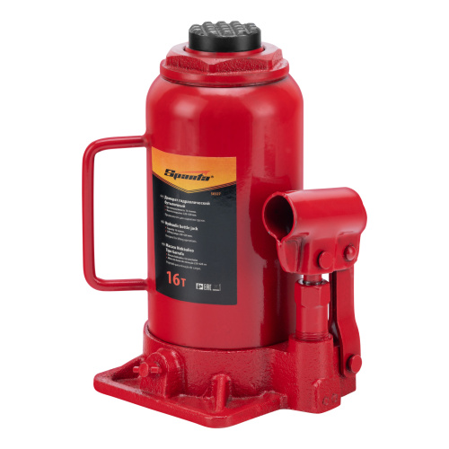Домкрат гидравлический бутылочный, 16 т, h подъема 220-420 мм Sparta по ценам производителя в Санкт-Петербурге с доставкой по всей России