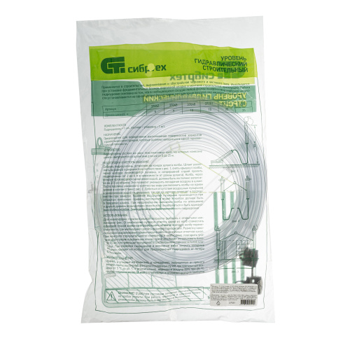 Гидроуровень, L 15 м, D 8 мм, со шкалой Сибртех по ценам производителя в Санкт-Петербурге с доставкой по всей России