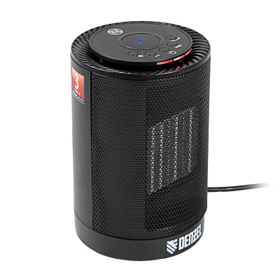 Тепловентилятор электрический керамический DTFC-1200, 3 режима, вентилятор, нагрев 600/1200 Вт Denzel купить в Москве с доставкой по всей России | ProtosMarket.ru