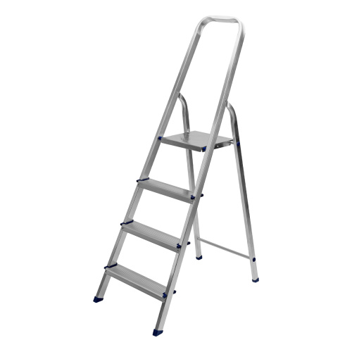 Стремянка, 4 ступени, алюминиевая, Сибртех купить в Москве с доставкой по всей России | ProtosMarket.ru