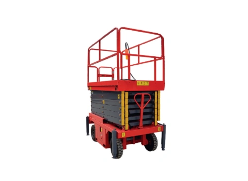 Подъемник ножничный передвижной 500 кг 14/16 м TOR SJY-0,5-14 AC 380В сетевой (G) по ценам производителя в Санкт-Петербурге с доставкой по всей России