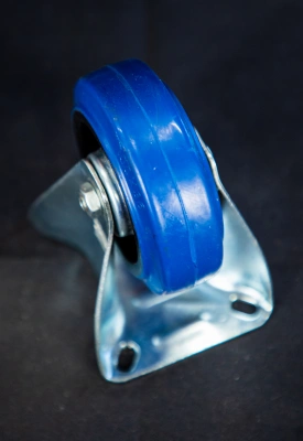 Колесо неповоротное резина FRCL 42 100 мм (N) купить в Москве с доставкой по всей России | ProtosMarket.ru