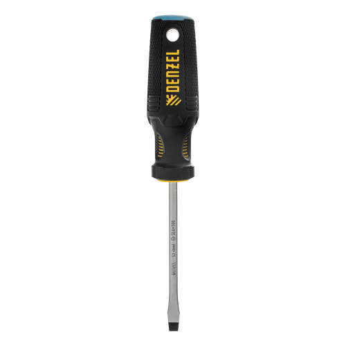 Отвертка, SL6x100 мм, S2, 3к рукоятка Denzel по ценам производителя в Санкт-Петербурге с доставкой по всей России
