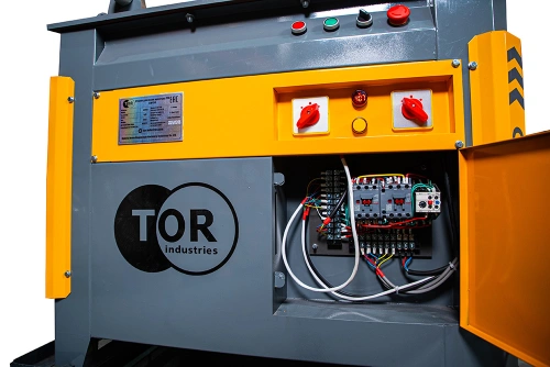 Станок для гибки арматуры 45/40мм 4кВт с доводчиком, рег. боковые упоры TOR GW45A PRO по ценам производителя в Санкт-Петербурге с доставкой по всей России