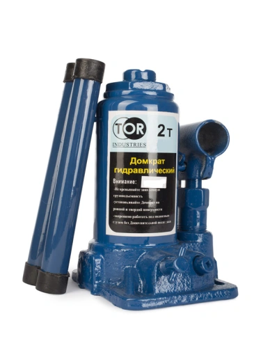 Домкрат гидравлический TOR ДГ-2 г/п 2,0 т (в пластиковом кейсе) по ценам производителя в Санкт-Петербурге с доставкой по всей России